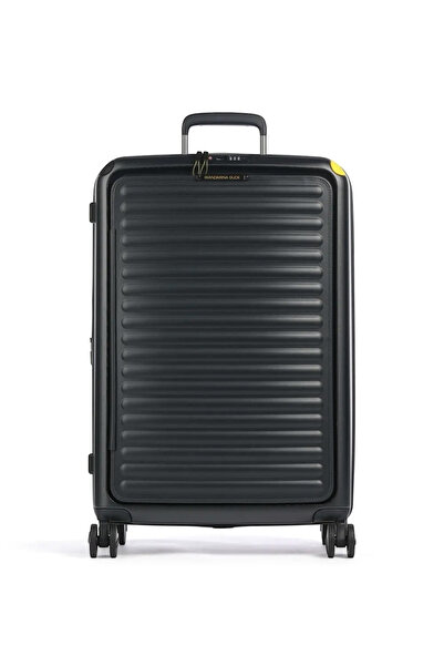 Mandarina Duck Σμαρτ Ντακ Μεγάλη Σκληρή Βαλίτσα Ταξιδιού Σκούρο Μπλε με 4 Ρόδ...