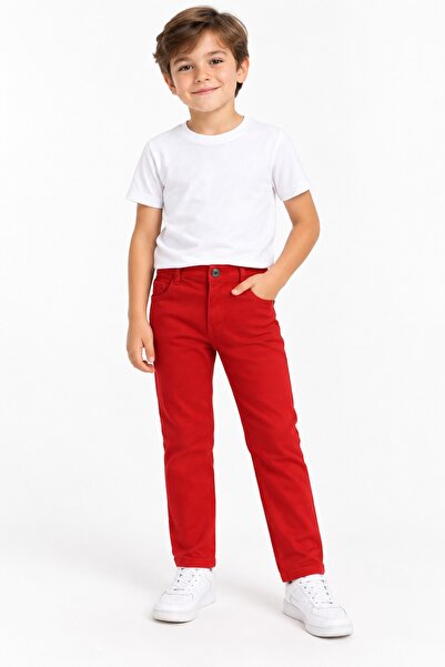 Nacar Unisex Keten Bel Ayarlı Pantalon 29 Ekim 23 Nisan 19 Mayıs Okul Gösteri...