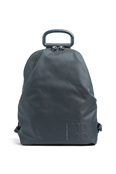 Mandarina Duck MD20 Rucksack Polyester Σακίδιο πλάτης 8 λίτρων Γκρι/πρασινο