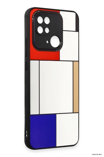 New Face Zngzrmll Newface Redmi 10C Case Mirror Patterned Cover - Mirror (210...