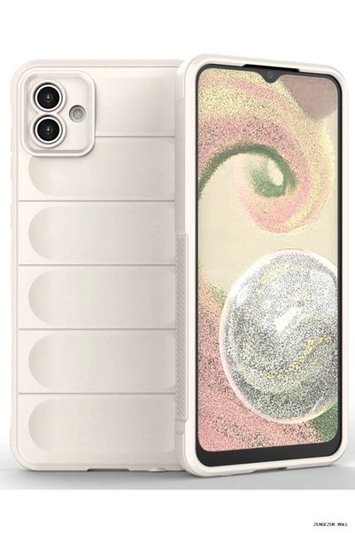 New Face Zngzrmll Newface Galaxy A04 Case Optimum Silicone (204821) - Cream