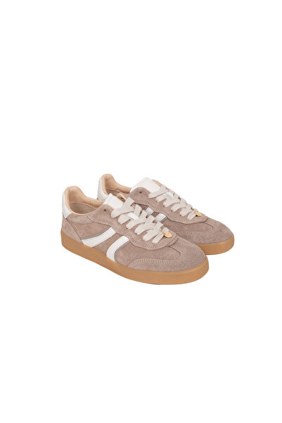 Tigra Nara Kadın Vizon Hakiki Deri Sneaker