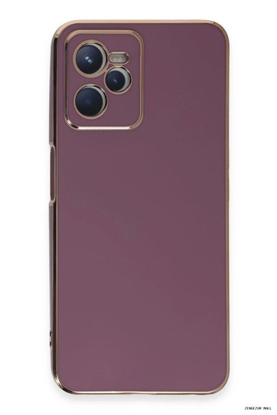 New Face Zngzrmll Newface Realme C35 Case Volet Silicone (210848) - Purple