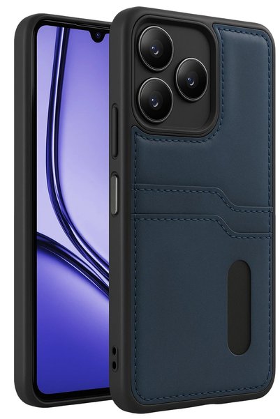 New Face Zngzrmll Newface Realme Note 50 4g Case Sara Leather Case with Busin...