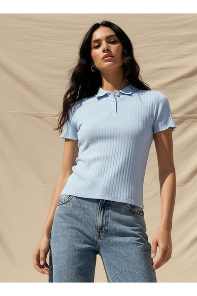 FAV Polo T-shirt with Tipping Detail