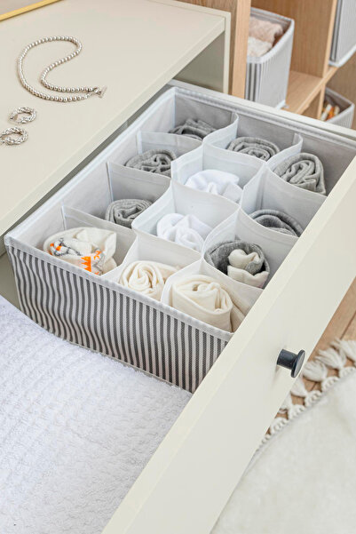 EMİLA HOME 12-Compartment Drawer Organizer & (31X25X12 cm) Organizer & Storag...