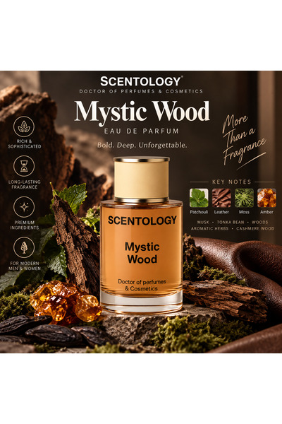 Scentology Doctor of perfums Mystic Wood Eau de Parfum Unisex – Woody, Patcho...