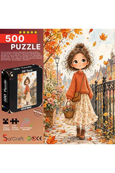 Soi Craft 500 Parça Puzzle Nostaljik Sonbahar #951
