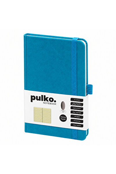 PULKO Notebook Notebook, (9X14Cm), Accordion Spine, Textured Hard Cover, 176 ...