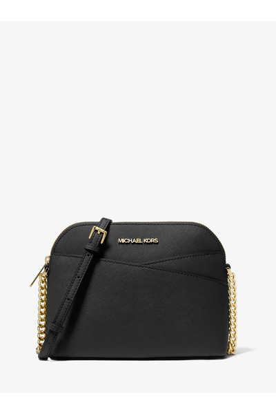 Michael Kors Jet Set Travel Medium Dome Women's Saffiano Leather Shoulder Bag...