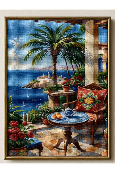 DNZt 5D Diamond Painting 30x40 cm Elmas Mozaik Boncuklu Taşlı Goblen Pano Tab...