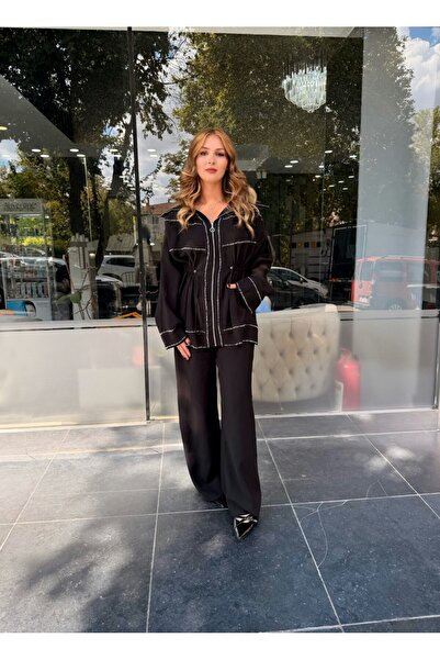 Dila Sayan Boutique Tasarım Taşlı İkili Takım
