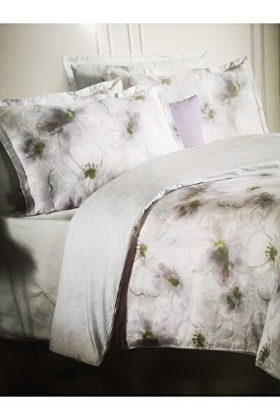 Sarev 100% Cotton Satin Double Duvet Cover Set