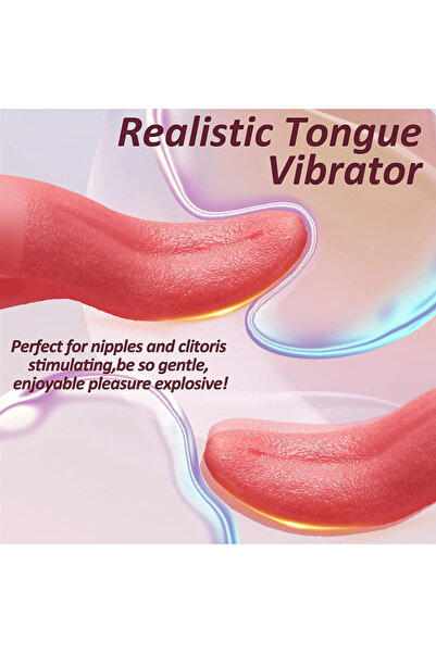 LURE Lurevibe - Vibrator de masturbare feminin cu stimulare tip linsă a limbii pentru a doua orgasm