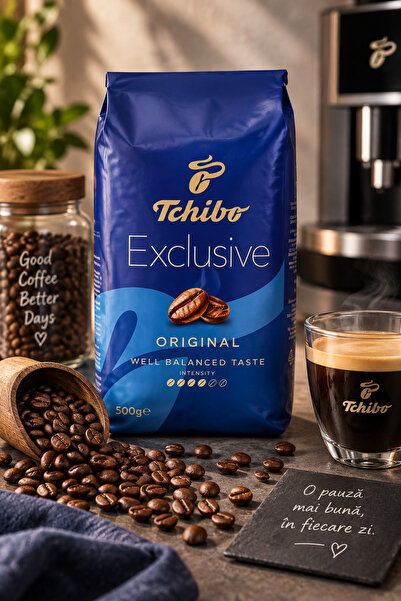 Tchibo Boabe de cafea exclusive 500g