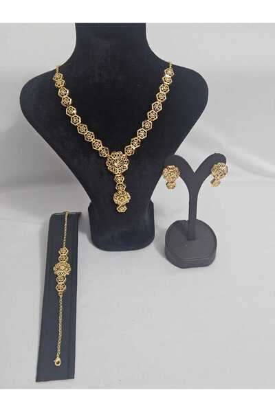 Symrna Telkari Flower Motif Set
