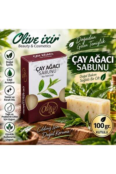 100 gr. Kutulu Doğal Çay Ağacı Sabunu