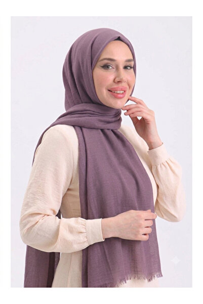 Nazellaa Aya Series Plain Aya Thin Cotton Lavender