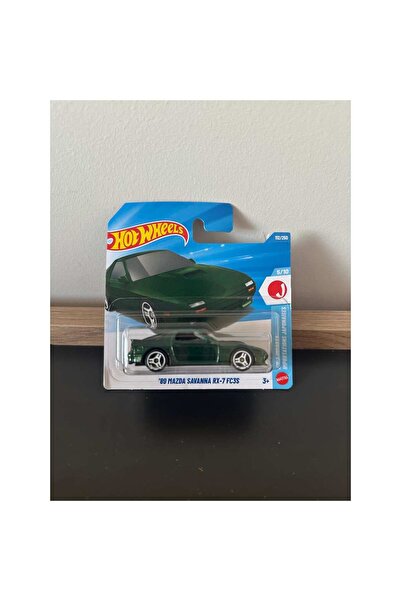 HOT WHEELS 89 Mazda Savanna RX-7 FC3S Yeşil