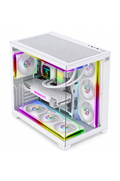 Next Gaming Alpha Royal 7x ARGB Fan Kumanda ve Kontrolcü ATX Boş Bilgisayar K...