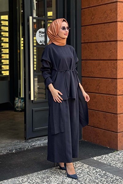 QOOQ STORE QOOQ Pantolonlu Takım 27FW208T İndigo