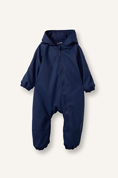DeFacto Waterproof Hooded Zippered Astronaut Jumpsuit Baby Boy C7762A525Au