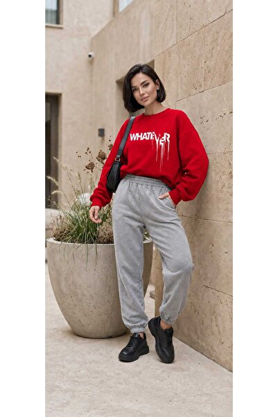 CLOTHES33 Zero-Collar Sweatshirt 2-Piece Combination Winter Shardonded Whatev...