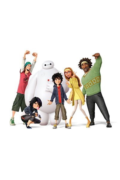 OEM Poster Big Hero 6 Film Desktop, 61x90 cm, poster5240