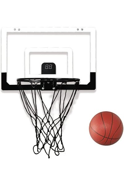 EACAM Basketball Hoop Set with One Ball for Kids and Adults by Ekam - Basketb...