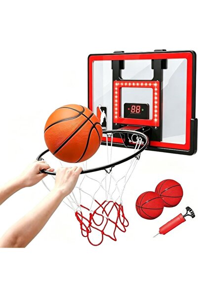 GENERAL Mini Basketball Hoop for Kids 5 Years, Over Door Wall Mounted Basketb...