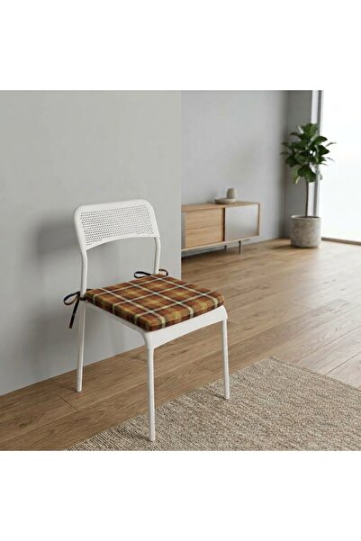 Genel Markalar Bahçe Balkon Sandalye Minderi 4lü set 40*40*5 cm Fermuarlı