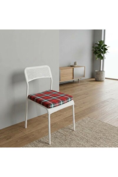 Genel Markalar Bahçe Balkon Sandalye Minderi 4lü set 40*40*5 cm Fermuarlı