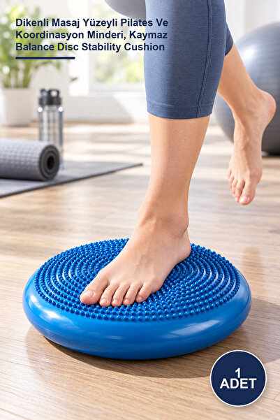 Yenilig 1 τεμάχιο δίσκος ισορροπίας - μαξιλάρι Pilates και συντονισμού με αιχ...