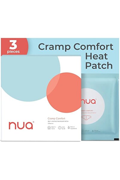 NUA Cramp Comfort || Pack of 3 Heat Patches for Period Pain and Cramps || 100...