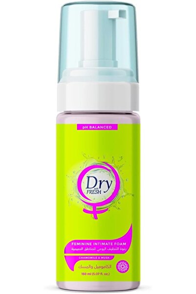 Drycase Dry Fresh Intimate Feminine Foam, Chamomile & Musk, 150 ml