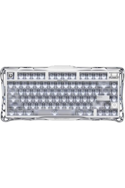 Gravastar لوحة مفاتيح الألعاب ميركوري V75 بتقنية هول إفكت، لوحة مفاتيح سلكية ...