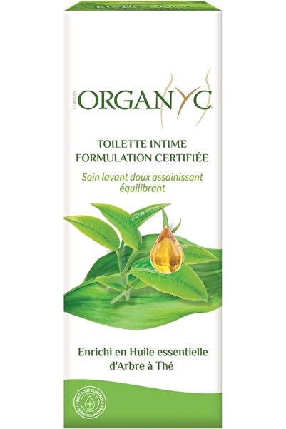 Corman Organyc Organyc Intimate Wash with Tea Tree Oils and Leaf Extracts, Ge...