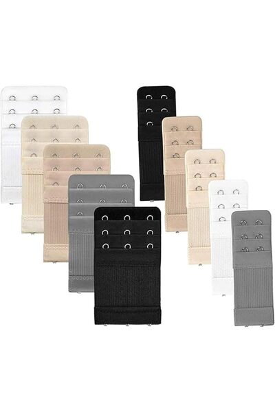 T Tersely 9/10 Pieces Bra Extender Bra Strap Extension Women's Elastic