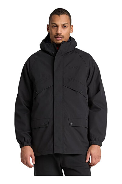 Timberland Siyah Erkek Kapüşonlu Mont TBC0YH6Z0011 WEATHERLINE WP