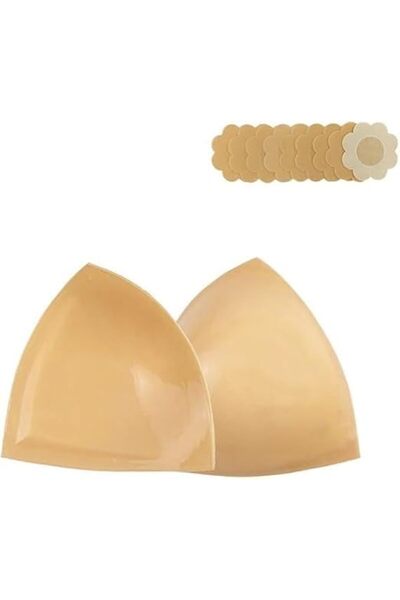 Paporich Large Size Double-sided Sticky Inserts Lightly Padded for D+ Cups, R...