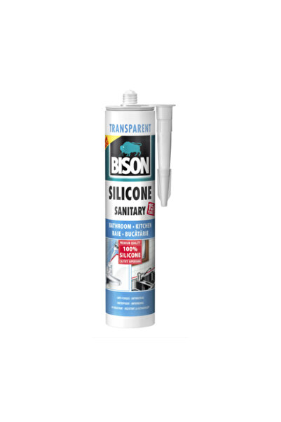 Bison Silicon sanitar transparent premium 280ml