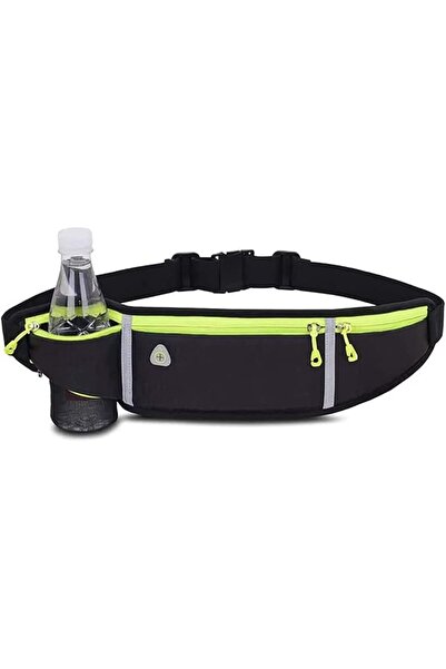 YHRY Sports Waist Bag, Sports Belt with Bottle Cage, Running Bag, Women Runni...