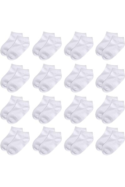 GENERAL Tenpluszero Toddler Socks - 16 Pack Kids Low Cut Athletic Ankle Socks...