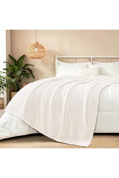 Exclusivo Mezcla Fleece Blankets Queen Size, Soft Warm and Fuzzy Blanket for ...
