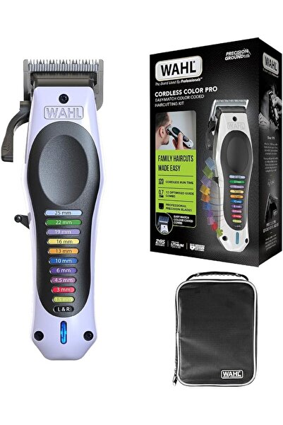 Wahl Professional Wahl Cordless Color Pro Black, Lithium-Ion, Hair Clipper fo...