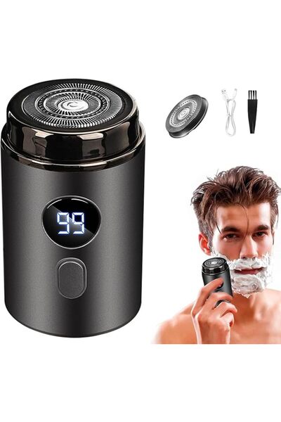 GENERAL Electric Shaver for Men, Mini USB Rechargeable Wet Dry Razor with LED...