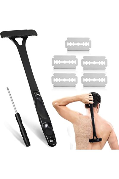 Oshima Tsubaki OSHIMA Back Razor Back Shavers for Men, Hair Shaver Removable ...