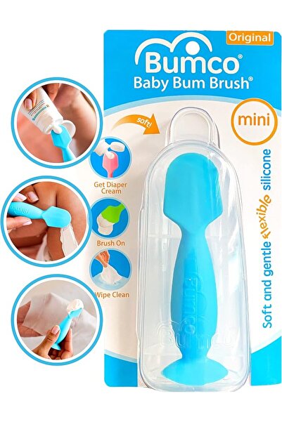 Baby Bum Brush Bumco Mini Diaper Cream Spatula with Case - BPA-Free Butt Spat...