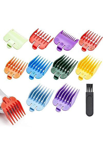SYOSI 11-Piece Hair Clipper Guards Set, Universal Haircut Guide Combs with 10...