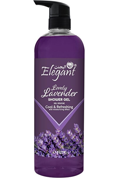 AFS Elegant Elegant Shower Gel | Lavender | 1 Liter | Rejuvenating Body Wash ...
